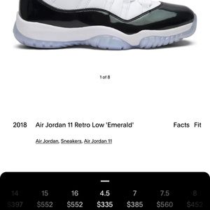 Boys Jordan retro low bg